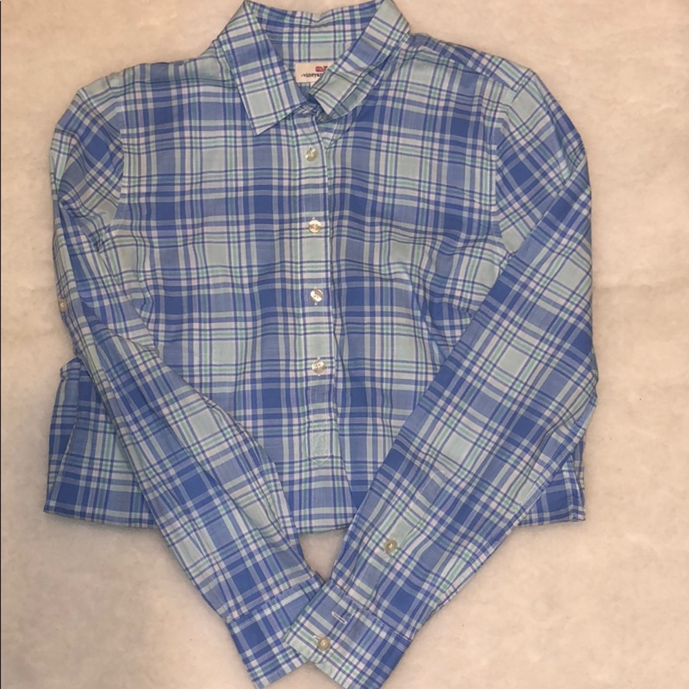 Vineyard Vines Plaid Poplin Shirt